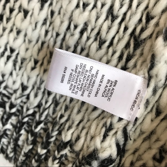 oversized open knit cardigan - Picture 7 of 7